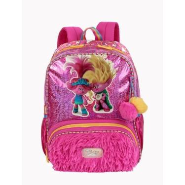 Imagem de Mochila Grande Trolls Sisters - Colorido - Sestini