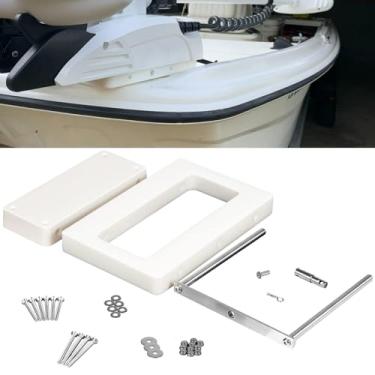 Imagem de 1854054 RTA-54 para Minn Kota Suporte de liberação rápida apto para Riptide Electric Steer Trolling Motor Terrova Ulterra PowerDrive V2 & Deckhand 40