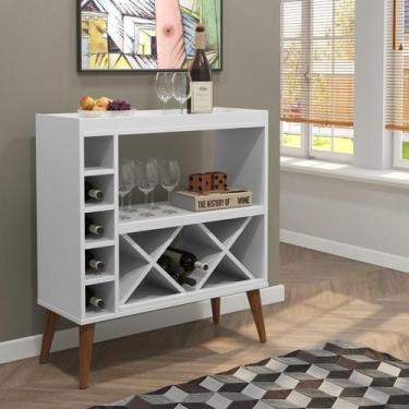 Imagem de Aparador Adega Malibu Plus Branco - Comprar Moveis Sua Casa - Comprar 