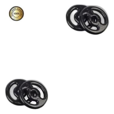 Imagem de Barra Musculação 40cm c/ 20kg Anilhas - Cheers