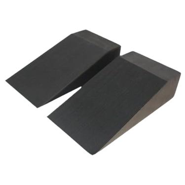 Imagem de YIJU 2 peças de blocos de exercícios de cunha de agachamento, pranchas inclinadas, leves e multifuncionais para academia em casa, suporte confortável para