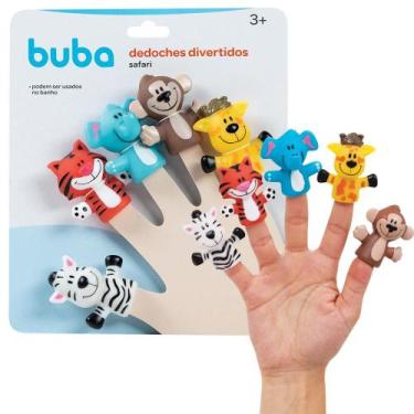 Imagem de Fantoches De Dedo Dedoches Divertidos Vinil Bebê Brincadeiras Com Anim