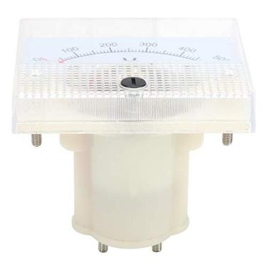 Imagem de Voltímetro de Ponteiro DC, Equipamento de Medição de Tensão de Alta Precisão 85C1 DC 0-500V, Caracteres Pretos, Ponteiros Vermelhos, Instalação Embutida, Adequado para Gabinete