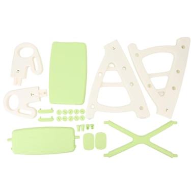 Imagem de Danário de degrau da criança Stool Altura ajustável 2 etapas para crianças pia de banheiro multifuncional sem escorregamento de crianças estábulos de passo plástico branco