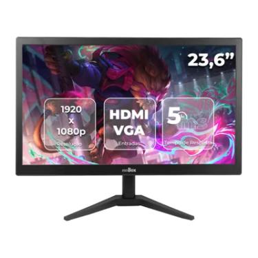 Imagem de Monitor 23,6 " Full Hd, 5ms, HDMI Vga, Escritório Home Office, Imagem Nítida, Bivolt