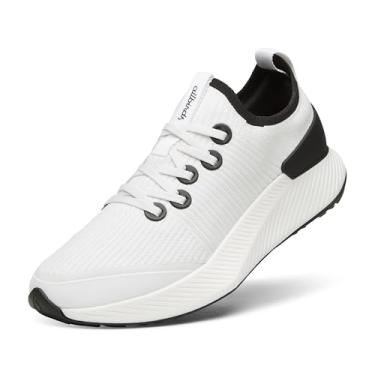 Imagem de Allbirds Tênis masculino Tree Gliders Everyday Active, Preto natural da Blizzard (sola de nevasca), 46