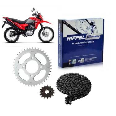 Imagem de Kit Relação Transmissão Riffel NXR 150 BROS ES 2006 até 2009