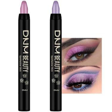 Imagem de Conjunto de palitos de sombras cremosos evict para olhos violeta rosa 