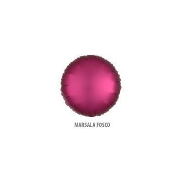 Imagem de BALAO FOSCO BOLA - 18" -  45 CM - MARSALA - 1 unidade. - BR Festas