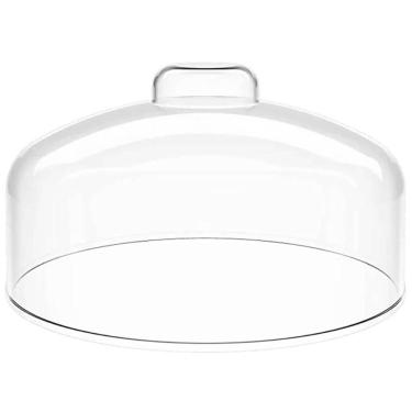 Imagem de Cúpula de Plástico 24cm Clear Bolos Tortas Doces Pratos Haus Concept Cristal