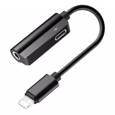 Imagem de Cabo Adaptador Fone E Carregador P2 Lightning - KNUP