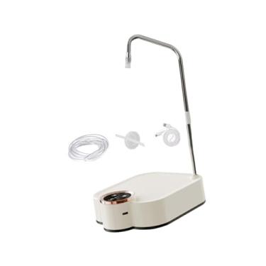 Imagem de Baoblaze Dispensador de água de mesa, bomba elétrica para garrafa de água, carregamento tipo C, fácil de usar, portátil universal para viagens ao ar livre, Branco