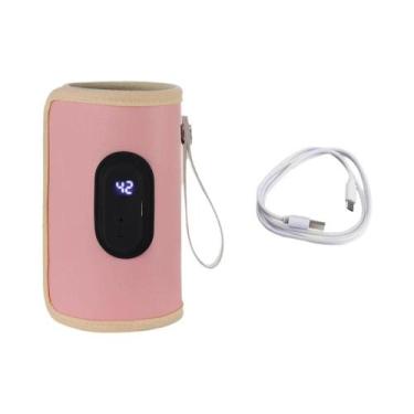 Imagem de Aquecedor De Mamadeiras Portátil USB Para Carro, Acessórios De Viagem 