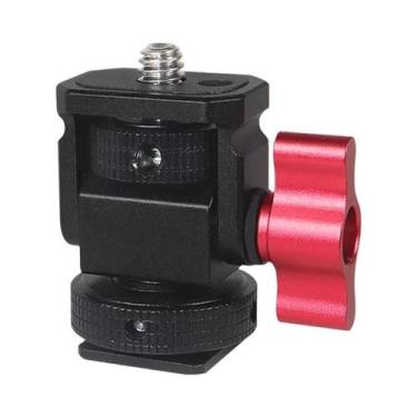 Imagem de Suporte De Monitor Mini Ajustável Com Cabeça De Tripé E Adaptador Cold