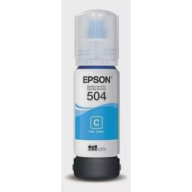 Imagem de Refil de tinta epson 504 ciano