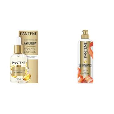 Imagem de Tônico Capilar Pantene Antiqueda Pro-V Miracles Biotinamina B3 52ml + Creme de Pentear Pantene Antiquebra Biotinamina B3 240g