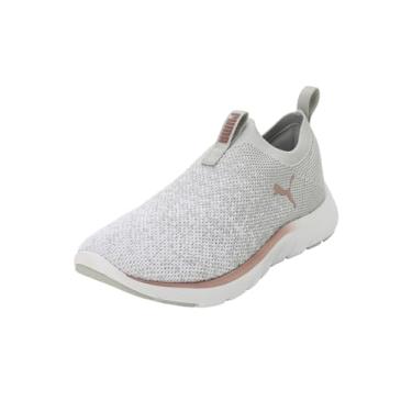 Imagem de PUMA Tênis de Corrida de Estrada para Mulher, Cinza cinza PUMA branco ouro rosa, 7.5