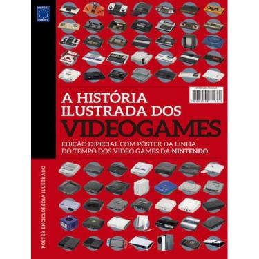 Imagem de Superposter A Historia Ilustrada Dos Videogames - Linha Do Tempo Nintendo