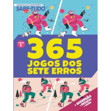 Imagem de Almanaque Passatempos Sabe-Tudo 365 - Jogos Dos 7 Erros
