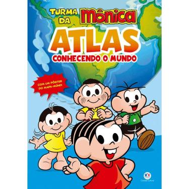 Imagem de Turma Da Mônica - Atlas - Conhecendo O Mundo