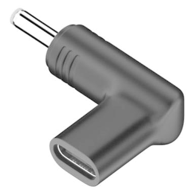 Imagem de Adaptador PD USB C para CC 4,0 x 1,7 mm, 100W PD USB C fêmea para adaptador DC 20V macho, tipo USB C para adaptador de 4,0 x 1,7 mm feito para laptop Lenovo Series