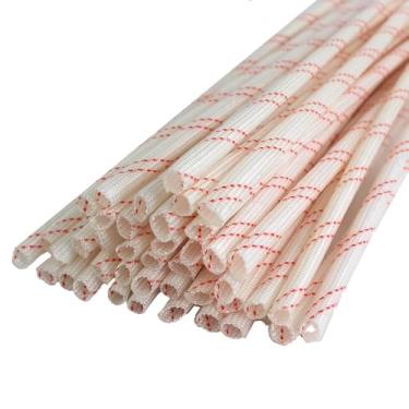 Imagem de Revestimento De Fibra De Vidro Com 5 M De Comprimento, Vários Tamanhos De 1 Mm, 1,5 Mm, 2 Mm A 20 Mm - Superfície Lisa, Revestimento Isolado Para Eletrônicos, Fiação E Luzes De LED(7mm)