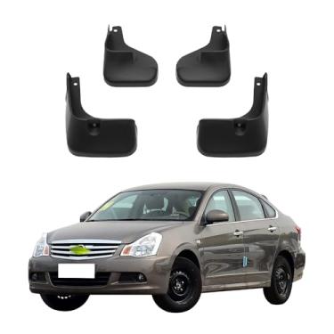 Imagem de 4 Pces Para-Lamas para Automóveis, Protetor de Lama Resistente do Respingo Plástico de Proteção Reforçada compatível com Nissan G15 G11 Almera RU 2012-2018 Sylphy 2008-2014 Bluebird Sylphy 2006-2012