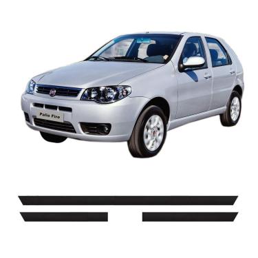 Imagem de Friso De Protetor Parachoque Fiat Palio 2004 A 2007 Preto
