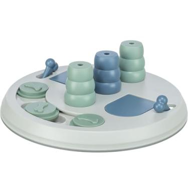 Imagem de TRIXIE Flip Board XXL Brinquedo de quebra-cabeça para cães, jogo de estratégia intermediário (nível 2), brinquedo de petisco de atividade para cães