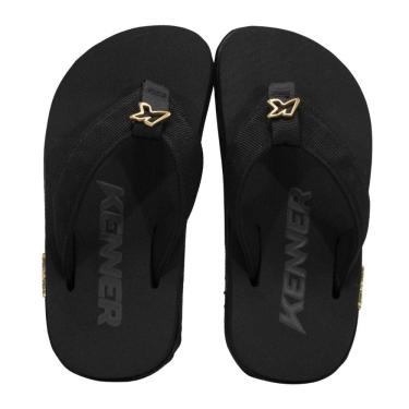 Imagem de Chinelo Infantil Meninos Kenner Drq-01 Kivah Preto