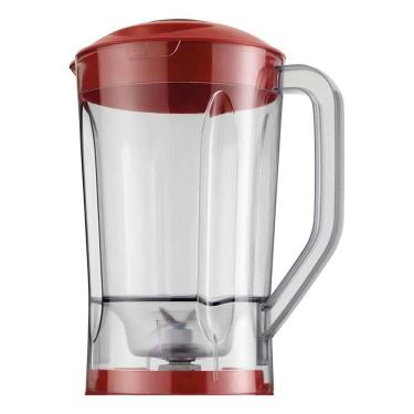Imagem de 2X Copo Para Liquidificador Britânia Diamante 800 Vermelho