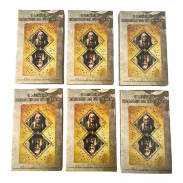 Imagem de Kit 6 O Baralho Da Vó Cigana 36 Cartas Plast Man