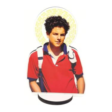 Imagem de Artcruz - Imagem de São Carlo Acutis em MDF 15 cm - Impressão UV Colorida