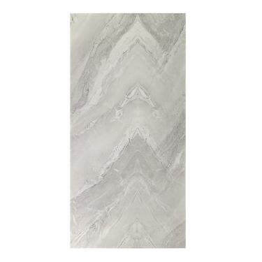 Imagem de Papel De Parede Adesivo Placa 3d Pvc Marmorizado Mármore 30x60cm Mármore Cinza