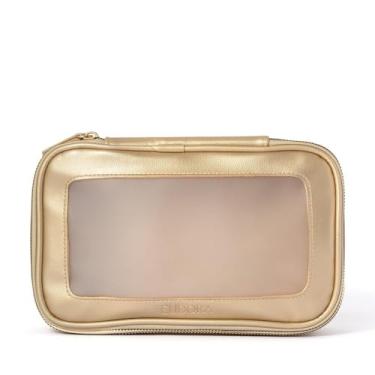 Imagem de Nécessaire Dourado Transparente Eudora Collection