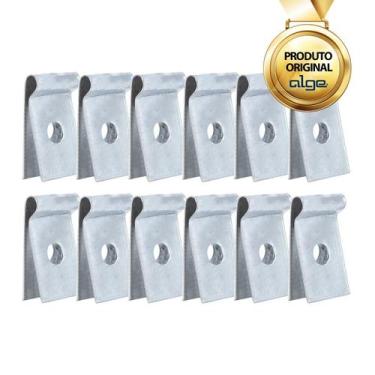 Imagem de 12 Peças Chapa De Fixação Cerca Elétrica Concertina Dupla - Alge