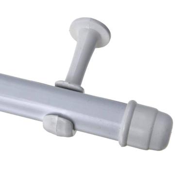 Imagem de Kit Varão Real Simples 28mm X 2 Metros Branco - 1911016 - Couselo