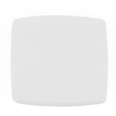 Imagem de Placa 4x4 Cega Com Suporte Branco - Dc-8100-39 - Dicompel