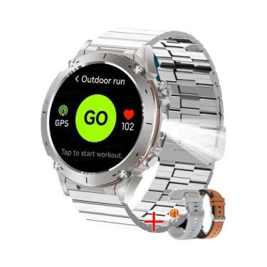 Imagem de Relógio Inteligente Militar 1.43" AMOLED GPS Bluetooth Chamada Bússola