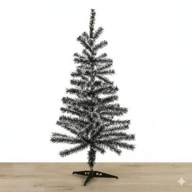 Imagem de Árvore De Natal Pinheiro Verde Neve 1.20m 144 Galhos Arv120n - Multiar