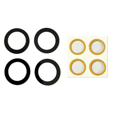 Imagem de 2 conjuntos de lentes traseiras para câmera traseira, vidro de substituição para Motorola Moto Razr 2024 Razr 50 XT2453