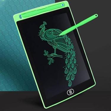 Imagem de 2 Unidades Tablet Lousa Mágica LCD 8.5” Infantil Para Desenho Escrita E Criatividade