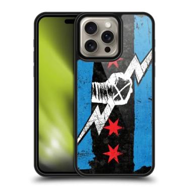 Imagem de Head Case Designs Capa protetora de gel punk oficialmente licenciada WWE Return CM [proteção contra quedas de grau militar] compatível com Apple iPhone 16 Pro Max