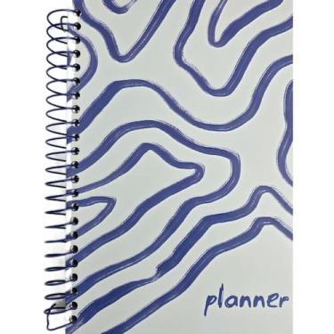 Imagem de Planner Agenda Permanente Linhas Azuis 80 Folhas - Culturama