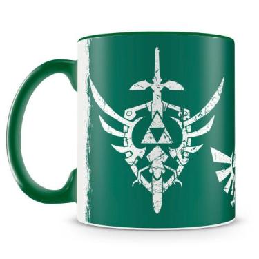 Imagem de Caneca Personalizada Zelda - Porcelana de Alto Brilho com Estampa - Am