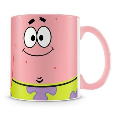 Imagem de Caneca Patrick do Bob Esponja - Cerâmica 325ml - Amo Canecas