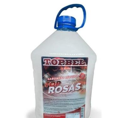 Imagem de sabonete liquido rosas 5 litros top bel muito cheiroso