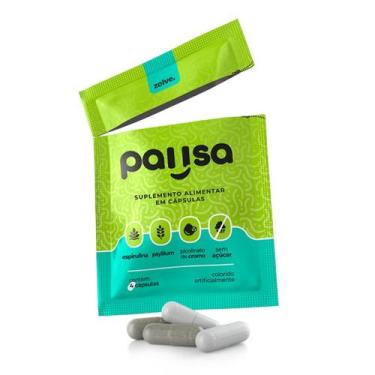 Imagem de Pausa Pack, Com Psyllium, Spirulina, LTeanina, Triptofano, Picolinato 
