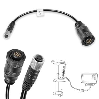 Imagem de Substituição para Minn Kota MKR-US2-13 Universal Sonar 2 Cabo adaptador para APEX, SOLIX, Onix, XPLORE Fish Finders e motores de pesca US2 - Impermeável - Cabo sonar 2D - 1852073