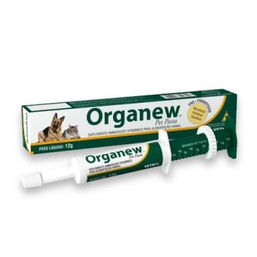 Imagem de Organew Pet Pasta 12g  Vetnil - Suplemento Vitamínico Probiótico e Pre